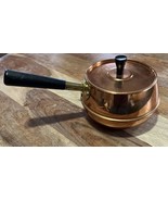 Vintage  Copper/Stainless Steel POT With Lid MCM - $260.01 MXN