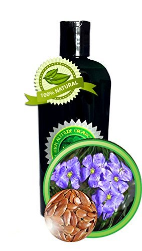 Flax Seed Oil - 4oz - Cold-pressed, Virgin