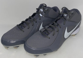 Nike MVP Strike Low Metal Baseball Softball Cleats Blue 535842-015 Mens size 13 - £24.05 GBP