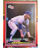 1984 Donruss Action All-Stars Bob Horner Atlanta Braves #10 - £1.58 GBP