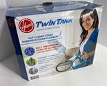 Hoover Twin Tank Handheld Steam Cleaner with Attachments, Blue WH20100 -... - $54.95