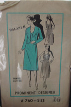 Vintage Pattern A760 sz 16, Sundress &amp; Jacket  38&quot; bust - $8.99