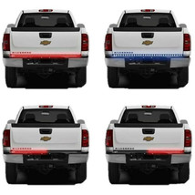 60&quot; Red &amp; White LED Tailgate Tail Lights Back-Up Light Bar Strip Chevy Silverado - £23.94 GBP