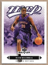 Upper Deck MVP 2003 Alvin Williams Toronto Raptors #180      Basketball - £1.52 GBP