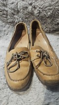 Women&#39;s Timberland Tan Loafers Size US 8W  Express Shipping - £31.72 GBP