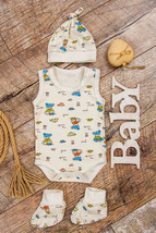 Clothing Set (infant boys), Summer,  Nosi svoe 9549-016-4 (molochnyj) - $15.61+