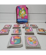 1990 Topps THE SIMPSONS Trading Cards Stickers 267 Cards Box Has Damage - €59,76 EUR