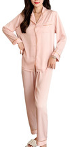 RH Pajamas Set Long Sleeve Womens Button Down Sleepwear Soft Pj Set S-L RHW4033 - £18.35 GBP