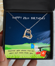21st Birthday Necklace, Birthday Present For Daughter, Necklace Gifts For Her,  - £40.17 GBP