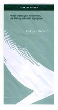 Cathay Pacific Airlines Unused Motion Discomfort / Barf Bag  - £13.95 GBP