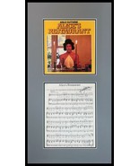 Arlo Guthrie Signed Sheet Music Museum Framed Ready to Display - $7,002.61 MXN
