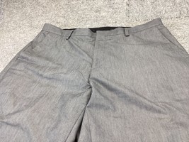 Calvin Klein Pants men’s 36x30 Gray Pinstripes chino - £14.27 GBP