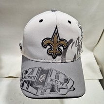 Super Bowl XLIV 44 New Orleans Saints Champions Hat Cap NFL Reebok On Fi... - €16,32 EUR