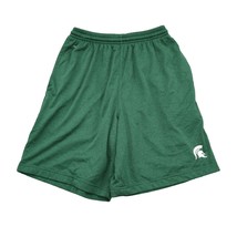 Nike Shorts Mens S Green Knit Drawstring Stretchable Waist Athletic Bottoms - £17.96 GBP