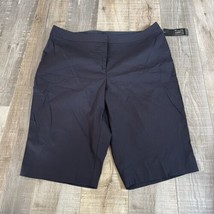 NWT INC International Concepts Stretch Black Shorts Sz 10 $59 - $18.88