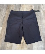 NWT INC International Concepts Stretch Black Shorts Sz 10 $59 - £14.85 GBP