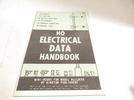 Ho Electrical Data Handbook - Reprint - Great INFO- Ln - H1 - £7.02 GBP