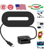 Dash Cam OBD Power Cable - Universal Type-C Charger with Two Modes &amp; 3.5... - $738.34 MXN