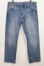 NEW Men&#39;s Levi&#39;s 501 &#39;93 Premium Straight Jeans Faded Medium Blue 34 x 30  $98 - £52.48 GBP