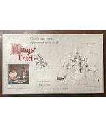 KINGS’ DUEL board game by American Game Co. Extremely Rare 1987 Checkers... - £35.24 GBP