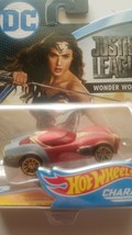 Hot Wheels Character Cars DC Justice League Wonder Woman New - £10.23 GBP