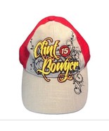 Chase Authentics NASCAR Clint bowyer # 15 red linen baseball cap hat str... - $34.04