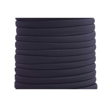 1 Roll 20 Yards 5.0Mm Black Flat Soft Spandex Nylon Fabric Elastic Stret... - £19.11 GBP