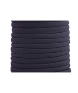 1 Roll 20 Yards 5.0Mm Black Flat Soft Spandex Nylon Fabric Elastic Stret... - £18.95 GBP
