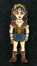 DC Bombshells Wonder Woman Standing Figure Enamel Metal Pin NEW UNUSED - £7.75 GBP