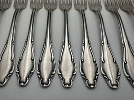 Set of 12 Vintage Wellner Germany Silverplate 7 1/4&quot; Place Forks WLN4 - $119.99