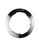 Pentax Pk K Lens To Canon Eos Ef Mount Adapter Ring 50D 600D 1000D 1100D... - £18.21 GBP