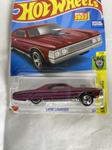 Hot Wheels Layin Lowrider Experimotors Red Burgandy Toy Car Vehicle NEW - £6.23 GBP