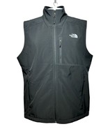 The North Face Vest Men&#39;s XL Black Softshell Classic Outdoor Full Zip - AC - £30.34 GBP
