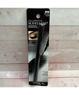 LOREAL PARIS VOLUMINOUS SUPERSTAR LIQUID EYELINER #202 BLACK - £7.44 GBP