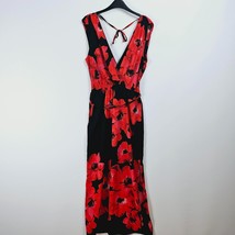 Billie and Blossom Maxi Dress Black Size UK 14 NEW - £14.84 GBP