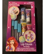 NEW! Disney Princess Create Your Own Lip Gloss Activity - Ariel Little M... - €11,11 EUR