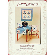 Tulip Quilt Pattern Table Runner Pattern Bouquet of Flowers 3610 by Four Corners - £3.42 GBP