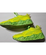 PUMA RS-X Rick &amp; Morty Sneakers Yellow &amp; Green Neon 386781-01 Men’s size... - $516.98 MXN