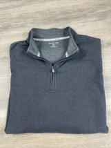 Geoffrey Beene Men&#39;s  1/4 Zip Slim Fit Long Sleeve Pullover Sweater XL - £6.75 GBP