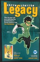 Green Lantern: Legacy 11&quot; X 17&quot; Dc Comics Promotional Poster FINE- - £11.65 GBP