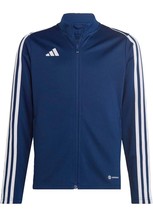 Adidas Tiro 23 League Training Jacket Kids Size Large Team Navy Blue Brand New - £38.49 GBP