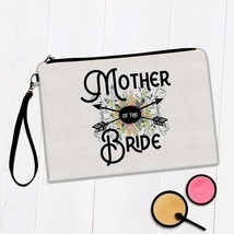 Mother of The Bride : Gift Makeup Bag Boho Wedding Party Engagement Favor - £9.37 GBP