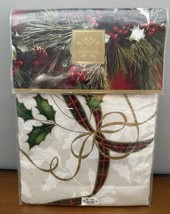 NOS LENOX For The Holidays HOLIDAY NOUVEAU 60”x84” Oblong Tablecloth New - $49.49