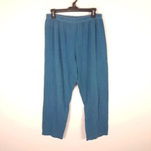 Norm Thompson Womens Blue Pull On Elastic Waist Jogger Pants Size 1X - $24.02