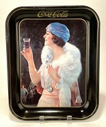 Vintage Original 1973 Coca Cola Party Girl Flapper Serving Tray 1925 Adv... - €19,63 EUR