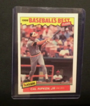 Cal Ripken, Jr 1986 Fleer Baseball's Best Baseball Card #28 - $2.00