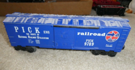 Vintage 1970s Lionel O Scale Pick Railroad Box Car 9789 9 1/2&quot; Long - $24.75