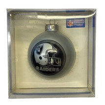 Los Angeles Raiders Topperscot Sports Collectors Series Christmas Ornament - £7.71 GBP