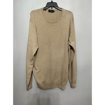 Rodd &amp; Gunn Mens Pullover Sweater Beige Crew Neck Wool Blend Long Sleeve 2XL New - £33.24 GBP