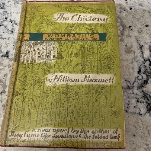 The Chateau by William Maxwell 1961  First edition hardcover Knopf  ex-l... - $29.69
